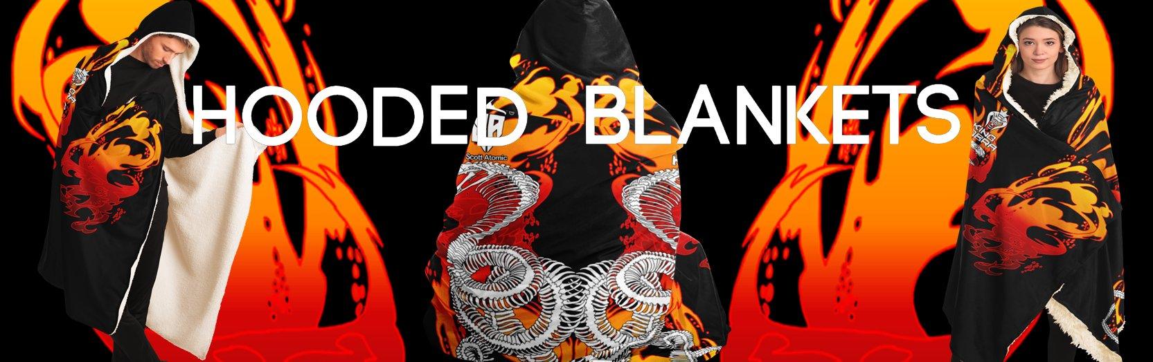 Hooded Blankets - Scott Atomic™ merchandise